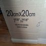 White gloss tiles 20x20cm - 26 tiles, spacers & tool Image 3