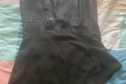 Beautiful black asymmetrical 1 shoulder top