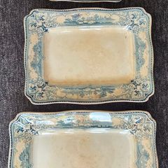Antique  Serving  Platters Ford & Sons Burslem