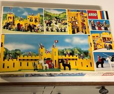 lego yellow castle box 375