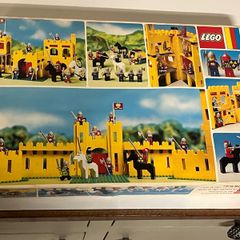 lego yellow castle box 375