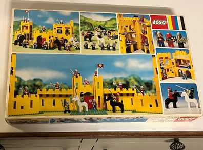 lego yellow castle box 375
