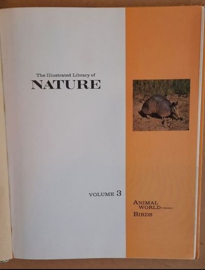 Vintage 'Illustrated Library of Nature' Volume 1, 2 & 3
