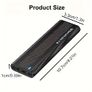 10Gbps M.2 NVMe SSD Enclosure, USB 3.1 Gen 2 To NVMe PCI-E M.2 SSD Case, Tool Free M.2 USB Adapter Aluminum, Support UASP For NVMe SSD Size Image 3