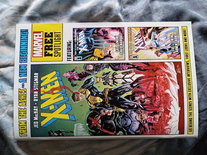 X-Men From The Ashes sampler comic