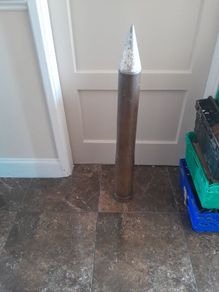 old brass shell