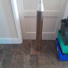 old brass shell
