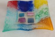 Murano Fused Glass Pin Dish