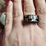 Beautiful Vintage Pilgrim Flower Blossoms Ring. Image 4