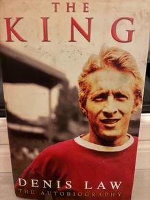Denis Law Autobiography Signed