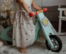 Wooden Scooter / Balance Bike unique