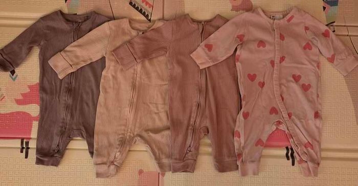 size 62  H&M and Next  sleepsuit