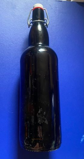 glass storage bottles clip top 1 liter