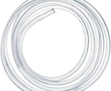 PVC Clear Tubing Pipe 2 Meters Garden Water Hose Watering Hose Pipe 2M, 16 x 20mm