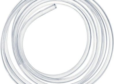 PVC Clear Tubing Pipe 2 Meters Garden Water Hose Watering Hose Pipe 2M, 16 x 20mm