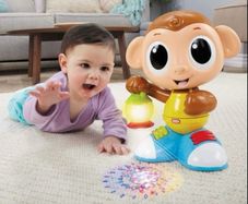 Little Tikes Movin' Lights Monkey EUC