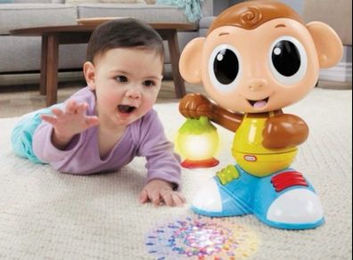 Little Tikes Movin' Lights Monkey EUC