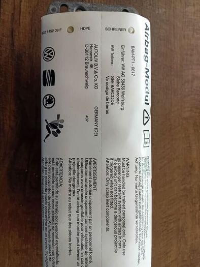 VW, SEAT,  Skoda Audi Passenger Panel SRS Air Bag (1K0880204N)