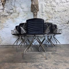 Mid Century Modern 6 Wire Chair by Overgaard & Dyrmand - Denmark