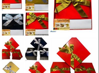 600 Hamper Gift Boxes With Ribbon - Job Lot Clearance!