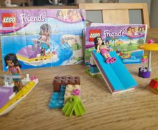 LEGO Friends: Fun on the Water and Pool Foam Slide