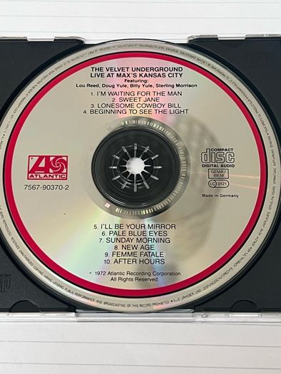 The Velvet Underground - live at Max's Kansas City