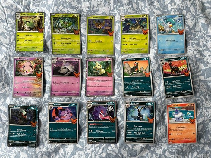 Pokemon Trick or Trade 2024 Halloween cards - singles