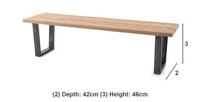 CALIA Oak Small Rectangle Dining Table