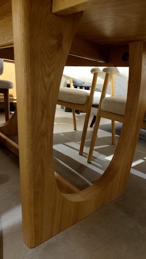 180cm Oak Dining Table Like New