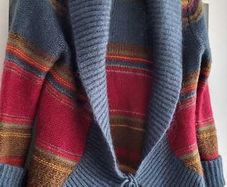 MONSOON multil coloured tie front cardigan Sz 14UK