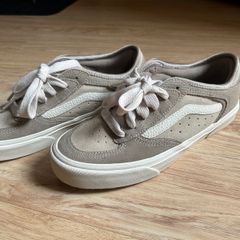 Vans Rowley Beige Suede UK 6 shoes