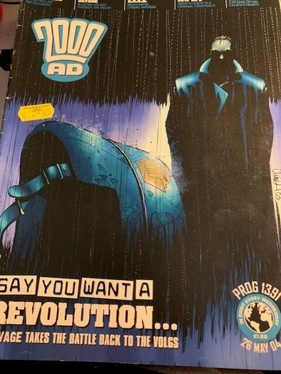 2000 AD Featuring Judge Dredd Progs 1391, 1562,1604,1605,1607,1609,1612,1614,1671,1673 mix progs running 26 May 2004- 24 Feb 2010 intermittent- IPC Magazines