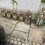 Antique brass lamps Image 3