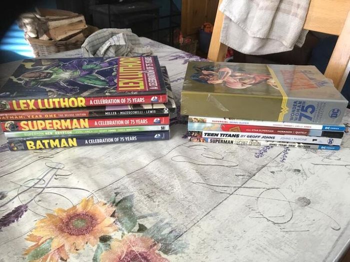 Marvel  DC Comics Graphic Novel Collection Lot - 10 Books (Sealed Hardbacks & Paperbacks)