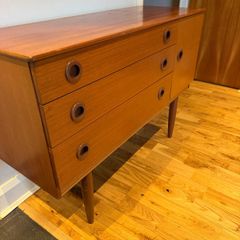 Vintage Mid Century Teak Sideboard