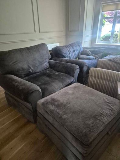 Free 2 x Cuddlers and matching footstool FREE