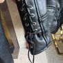 Biker Leather Jacket Vintage Image 4