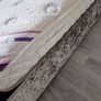 Small double bed and mattress Image 4