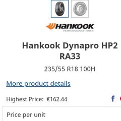 235 55 18 tyres