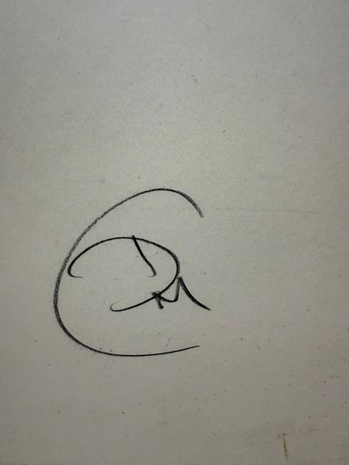 Derek Menary, b.1943. Original Mixed Media on Paper, 2004. Vessel Composition