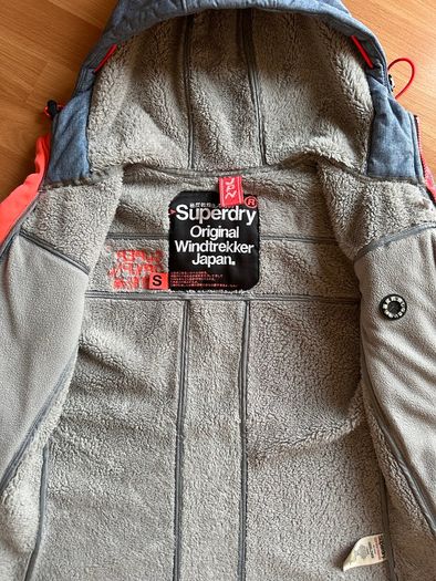 Superdry Original Windtrekker Hooded Jacket - Women's S (Fits UK 6-8)