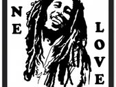 BOB MARLEY ONE LOVE Classic Semi-Glossy Paper Wooden Framed Poster
