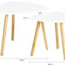 2-piece side table  Nesting Table Image 2