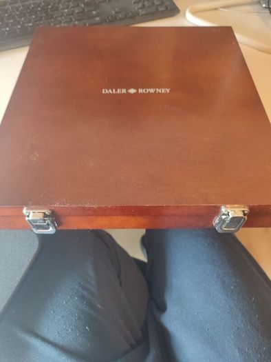 Daler-Rowney Georgian Oil Paint Set with Wooden Case