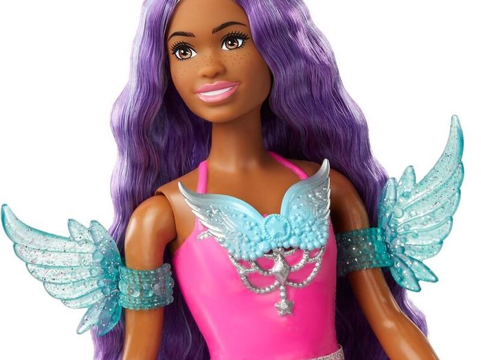 Barbie Netflix A Touch of Magic Doll A Hidden Spell with 2 Fantastic Animals 7"