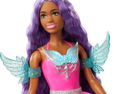 Barbie Netflix A Touch of Magic Doll A Hidden Spell with 2 Fantastic Animals 7"