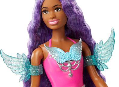 Barbie Netflix A Touch of Magic Doll A Hidden Spell with 2 Fantastic Animals 7"