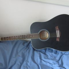 Black Sheffield 41" Western Guitar