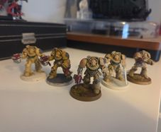 Warhammer Deathwing terminator squad