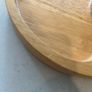 Solid wood serving dip plate Image 4